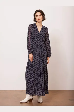 mint&berry Geometric Print Maxi Dress