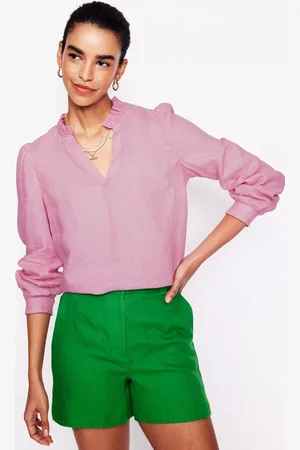 Boden Grace Pure Linen Top