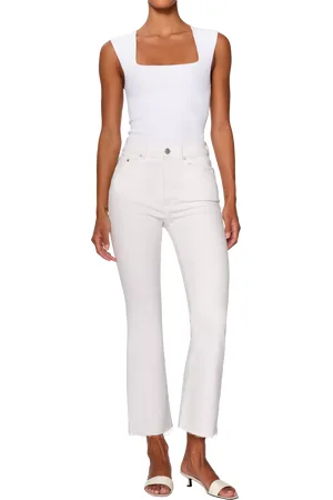 DL1961 Bridget High Rise Cropped Bootcut Jeans