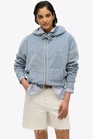 Superdry Velour Zip Hoodie