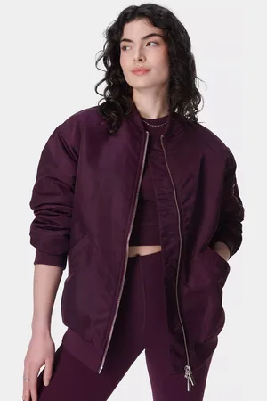 Sweaty Betty Cityscape Longline Bomber Jackets