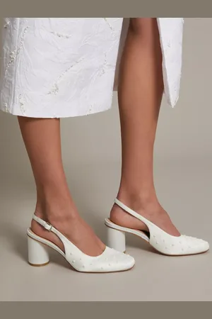 Monsoon Pelia Slingback Heel Wedding Shoes