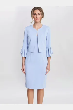 Gina Bacconi Peplum Cuff Bolero