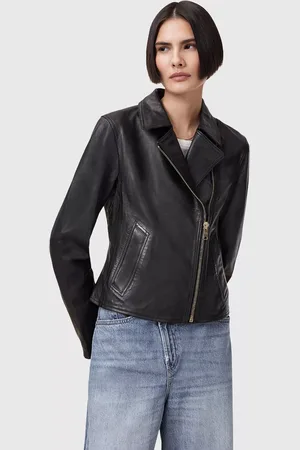AllSaints Vela Leather Biker Jacket