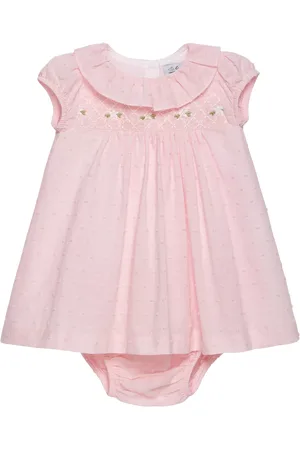 FrenchTrotters Baby Floral My First Smocked Dress