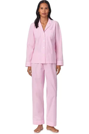 Ralph Lauren Lauren Logo Stripe Pyjama Set