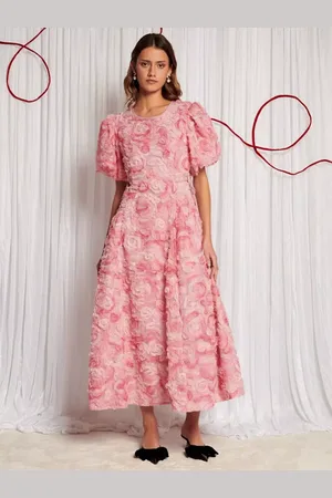 Sister Jane Rose Finch Tulle Midi Dress