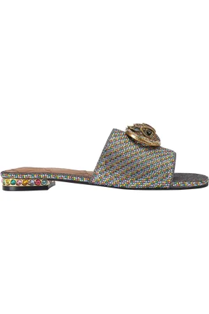 Kurt Geiger Chelsea Crystal Embellished Flat Sandals