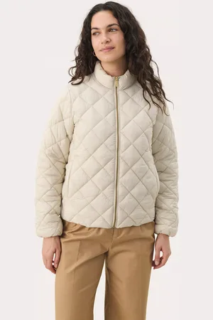 Part Two Olia Diamond Quilted Regular Fit Jacket