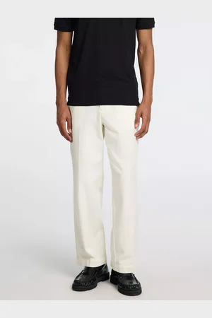 SELECTED Atlas Organic Cotton Blend Straight Leg Trousers