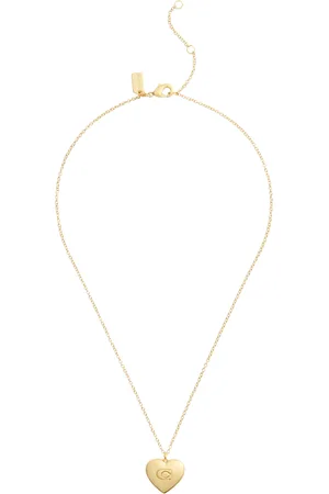 Coach Puffy Heart Pendant Necklace