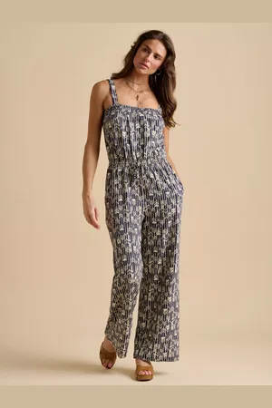 Brakeburn Arrows Plisse Jumpsuit