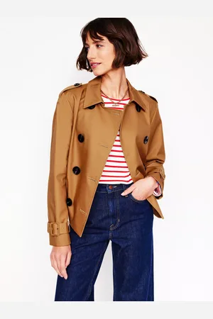 Boden Mayfair Crop Trench Jacket