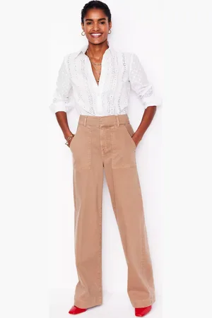 Boden Wide Leg Cargo Trousers