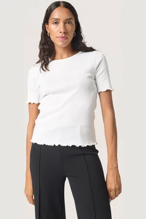 Soaked in Luxury Enola Lettuce Hem T-Shirt
