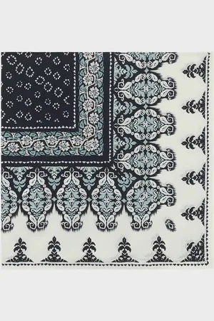 Gerard Darel Olesia Paisley Pure Silk Scarf