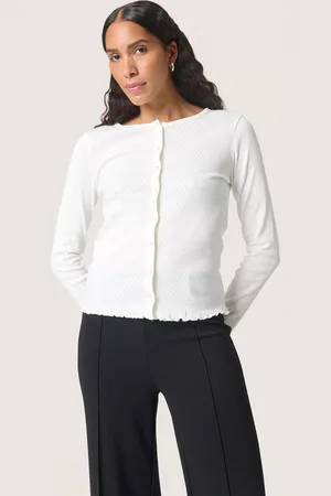 Soaked in Luxury Enola Lettuce Hem Cardigan