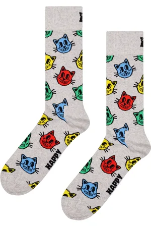 Happy Socks Cat Socks, One Size