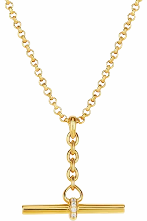Dinny Hall My World T-Bar Pendant Necklace