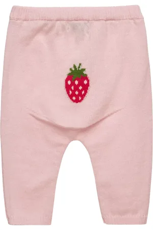 FrenchTrotters Baby Fine Wool Blend Strawberry Leggings