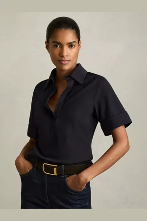 Reiss Astrid Short Sleeve Polo Shirt