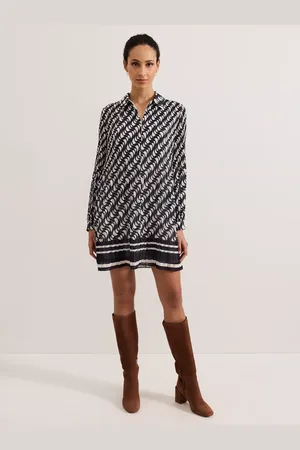 Phase Eight Petite Eleanor Plisse Pleat Mini Dress