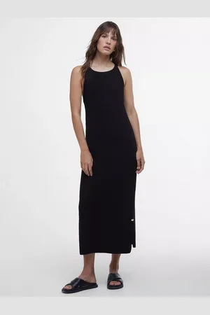 Barbour International Dakota Knitted Midi Dress