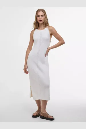 Barbour International Dakota Knitted Midi Dress