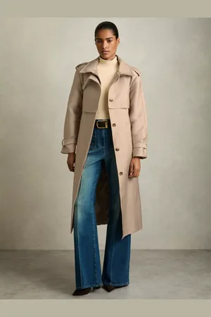 Reiss August Single Breasted Trench Coat