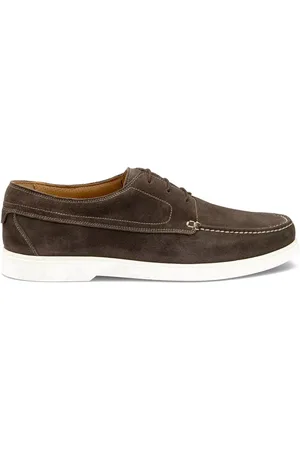 Loake Sardinia Suede Moccasin Boat Shoes
