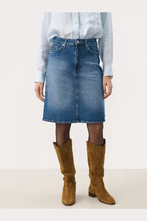 Part Two Leja Denim Skirt