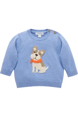 Purebaby Baby Seaside Organic Cotton Dog Jumper