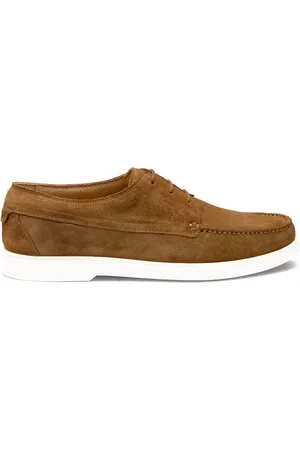 Loake Sardinia Suede Moccasin Boat Shoes