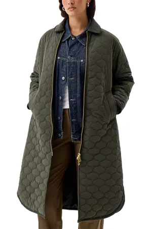 Hunter Fionn Quilted Longline Coat