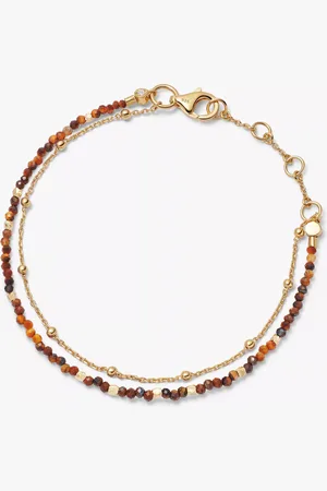 ASTLEY CLARKE 18ct Gold Gemstone Biography Bracelet