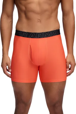 Under Armour Tech 6" Trunks, Pack of 3