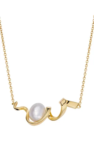 ASTLEY CLARKE Freshwater Pearl Spiral Necklace