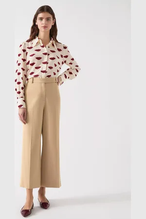 L.K. Bennett Joel Twill Tailored Trousers