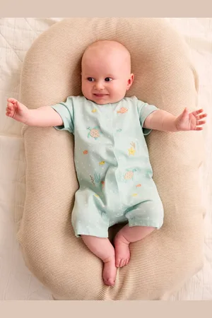 Purebaby Baby Organic Cotton Under The Sea Romper