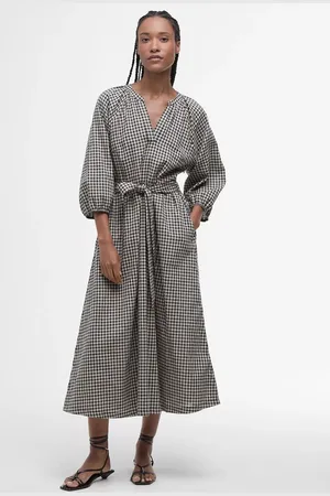 Barbour Suri Gingham Midi Dress