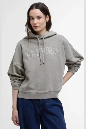 Barbour Katie Washed Logo Hoodie