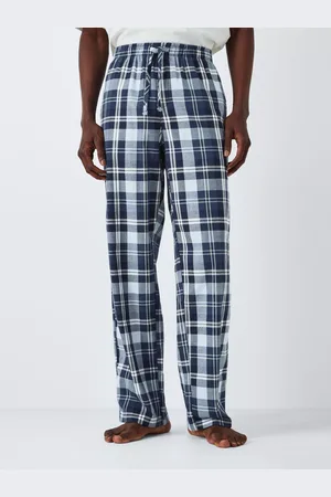 John Lewis Organic Cotton Check Pyjama Trousers