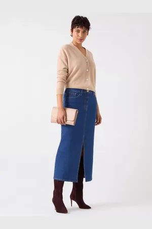 L.K. Bennett Hardy Denim Skirt