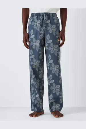 John Lewis Organic Cotton Flower Print Pyjama Trousers