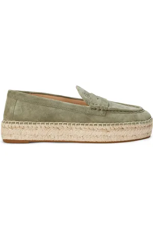 Ralph Lauren Lauren Luize Suede Loafer Espadrilles