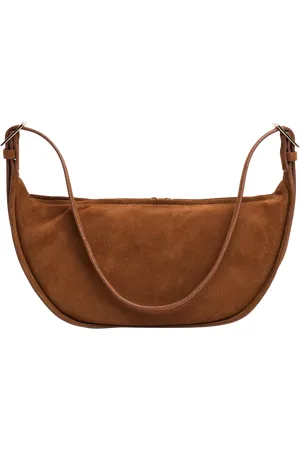 Flattered Irma Suede Shoulder Crossbody Bag