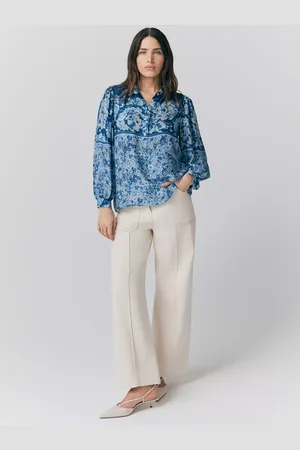 Ghost Josie Floral Puff Sleeve Shirt