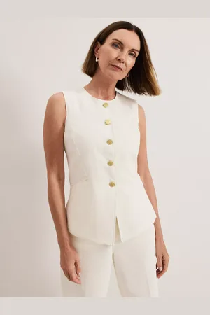 Phase Eight Sophia Denim Waistcoat