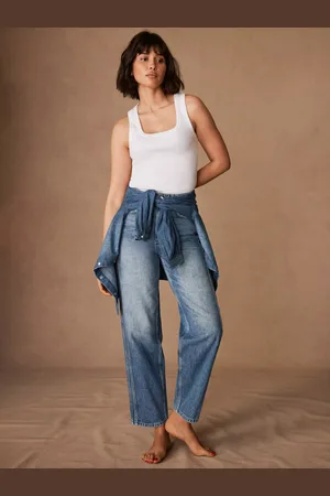 mint&berry Comfort Stretch Relaxed Tapered Jeans