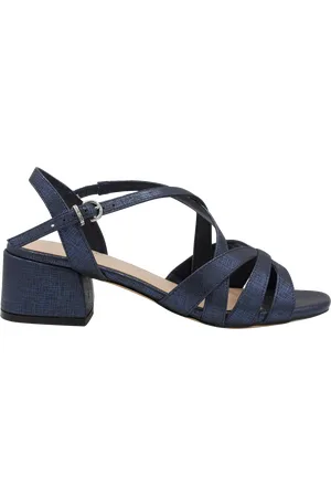 Paradox London Nerissa Wide Fit Block Heeled Sandals